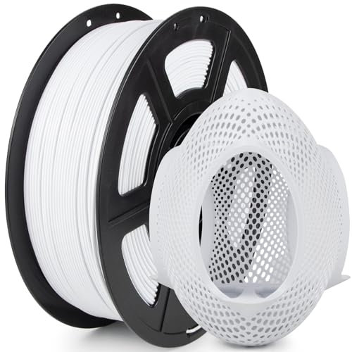 IEMAI ASA Filament 1.75mm, 3D Drucker Filament ASA Weiß, Sonnen- und witterungsbeständig sowie hochtemperaturbeständig, ASA Filament 1Kg, Maßgenauigkeit+/-0,02mm