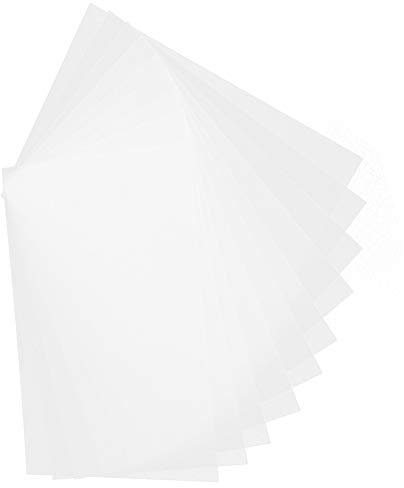 ZJchao Feuilles en Plastique Rétractables, Papier Rétréci avec 20 Pcs 0,3 Mm Papier Dink Rétréci pour le Four