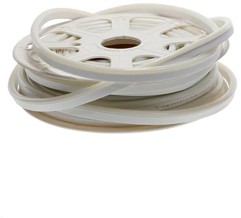 levitantes Flexible LED-Neonröhre, 220 VAC, 8,5 W/m, 50 Meter, 800 lm/m, Maße 18 x 8 mm, opal, ideal für dekorative Beleuchtung