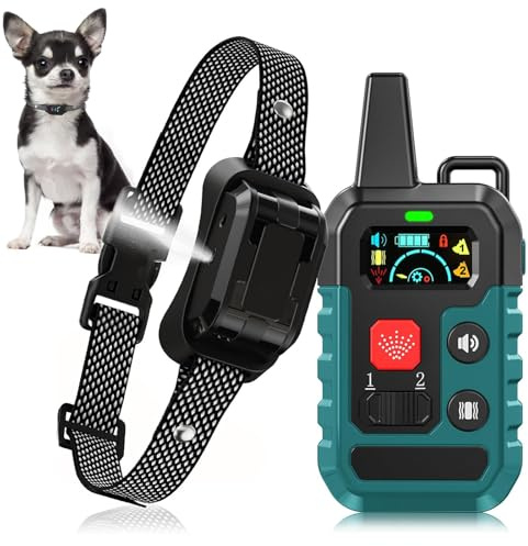 Anti Bark Collars, Citronella Dog Training Collar with Beep/Vibration/Spray | Rechargeable Dog Bark Collar with 4 Modes, IPX6 Waterproof, 6 Adjustable Sensitivities & Beep, for S/M/L Dogs
