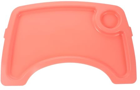 TOPBATHY High Chair Tray Attachment Lightweight Feeding Table with Cup Holders Compact and Travel Friendly High Chair Accessory for Home Restaurant and Daycare Use