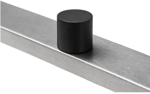 STRONG MAGNETS Ferrit- Scheibenmagnet - Extra stark - 10 mm Ø - 10 mm Höhe - 10 Stück - Industrielle Anwendung, Werkstatt oder Büro