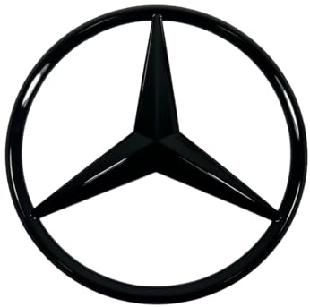 Mercedes-Benz Stern Emblem schwarz glänzend lackiert Kühlergrill A0008177702