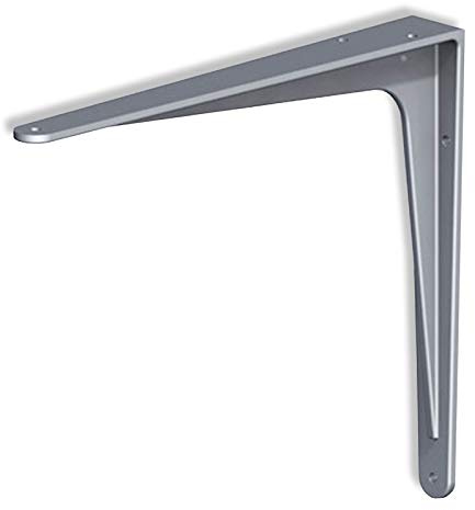 OrgaTech Regalkonsole 400 x 450 mm | für Garage, Keller oder Werkstatt Schwerlastträger Regalträger Regalbodenträger