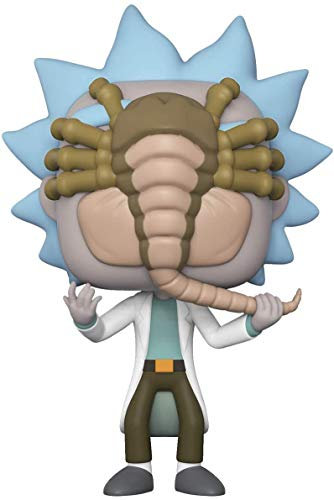 FUNKO and Morty-Rick Facehuggher Figur, Mehrfarbig, 28455[Exklusiv bei Amazon]
