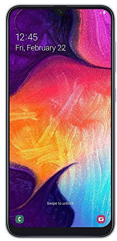 Samsung Galaxy A50 4Go de RAM / 128Go Double Sim Blanc (Reconditionné)