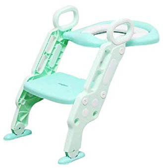 WHLMYH Bébé Pot Toilette Entraîneur Siège Étape Tabouret Échelle,Enfants Portable Bébé Toilette Bague Bébé Extérieur Voyage Pot Pliant Chaise D/C/S