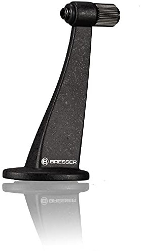Bresser Stativ-Adapter SFM-1, Schlanke Metallkonstruktion, Für Dachkant-Ferngläser, Stativanschlussgewinde, bis 1,5 kg, 60x40x95mm, Schwarz