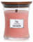 WoodWick Hourglass mittleres glas Duftkerze mit knisternder Docht Melon & Pink Quartz Brenndauer bis zu 60 Stunden 1681473E Medium Hourglass
