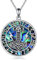 YFN Nordic Viking Collier en Argent Sterling 925 Marteau de Thor Mjolnir Collier Bijoux pour Hommes Femmes
