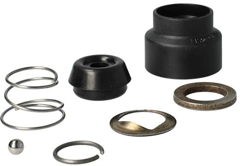 vhbw Drill Chuck Guard Compatible with Berner BBH 2-24 DSR Hammer Drill, Power Drill Black Silver