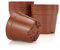 Muzhira Lot de 10 pots en plastique pour démarrage de semences et boutures, 8,5 cm, pot de démarrage de graines pour fruits, légumes, plantes, plantes grasses, semis, boutures, repiquage
