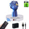 JAYEGT Motorized Rotating Display Stand ,360 Degree Electric Rotating Photography Turntable For Products Display，Video Show, Outdoor Show，Remote Control(White / 8.66inch / 66 Lbs Load / Rechargeable)