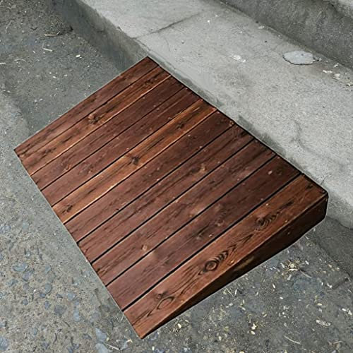 rutschfeste Bordsteinrampe für Roller/Fahrrad/Kehrroboter/Troey/Auto, tragbare Rollstühle, Übergangstüren, Treppen, Stufen, Schwellen, Rampen, Tragkraft: 600 lbs
