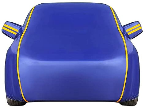 Kratzfeste Autoabdeckung Für Volkswagen Golf 7 Golf 8| wasserdichte Staubdichte Autoabdeckung Schneedichte Vier-Jahreszeiten-Autoplane (Color : Blue, Size : Golf 7)