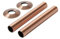 Milano Antique Copper Radiator Pipe Sleeve Covers and Flanges