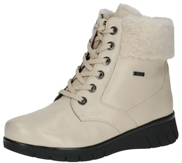 Caprice Damen Warmfutter 9-26209-43 Mode-Stiefel, Ecru Nappa, 37 EU Weit