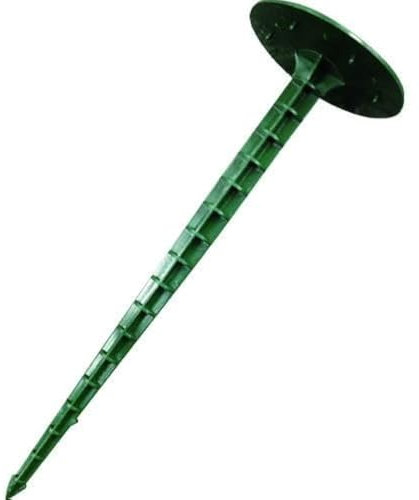 Innovex - Set di 50 Chiodi a Terra 18 cm - Per Fissare Teloni di Copertura - Picchetti Telo Pacciamatura - Colore Verde scuro - Japan Brand