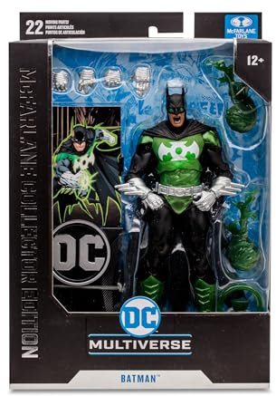 McFarlane - Figura de 7 DC Collector Edition WV3 Batman como linterna verde