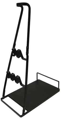 vhbw Storage Stand compatible with Philips SpeedPro Max 5000, SpeedPro Max 7000 Handheld Vacuum Cleaner - black