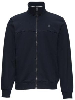 s.Oliver Sweatjacke mit Stehkragen und Logo-Detail Navy XL