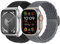 Yunshare 2 Stück Geflochtene Armband Kompatibel mit Apple Watch Armband 49mm 45mm 46mm 44mm 42mm 41mm 40mm 38mm für Damen Herren, Nylon Armband für Apple Watch Series 10 9 8 7 6 5 4 3 SE Ultra 2 1