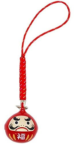 Pendentif Cloche Porte-Bonheur Japonais, Cloches Daruma, Porte-clés, Richesse, santé, Fortune, Symbole d'évitement du Mal, Mascotte, Cadeau pour