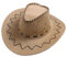 Whcctl Western Cowboyhut Mit Breiter Krempe, Texas Hut, Cowgirl-Fedora, Wildleder-Imitat für Erwachsene - Perfekt für Karneval (Kamel)