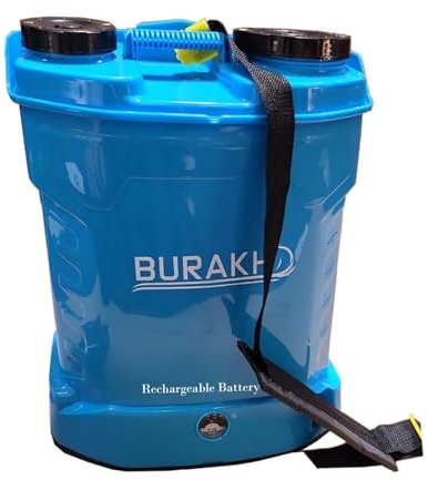 Electric Knapsack Pressure Sprayer 20L Garden Weed Killer | 8000 mah Rechargeable Battery Cordless | Weed Killer Pressure Sprayer Pump Action High Pressure Long Reach Sprayer