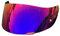 Helmvisier, K1 Gesicht Schild Visier Basis for AGV K1 K1S K3SV K5 K5S Helm Schild Visier Windschutzscheibe(Revo Rose Red-Day Use Only,One Size)