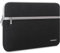 DOMISO 15,6 Pollici Custodia Borsa Sleeve per Computer Portatile/Notebook/Apple/Lenovo IdeaPad ThinkPad/HP Spectre x360 Pavilion 15 ENVY 15 / Dell, Nero