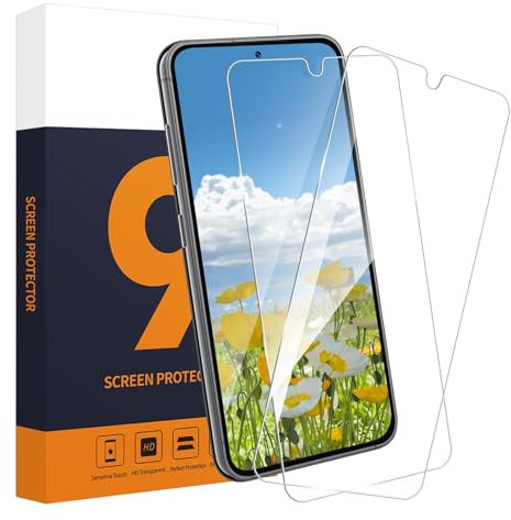 Cable Leader 2 Stück für Panzerglas für Samsung Galaxy S23 5G Schutzfolie, 2.5D Transparent Folie für Galaxy S23 Schutzglas, 9H Ultrabeständig Keine Blasen Gehärtetes Displayschutzfolie für S23 5G