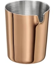 APS 10303 Gießer-Set/Milchkännchen ALLURE, 18/8 Edelstahl, PVD-beschichtet, 40 ml, Ø 3,5 cm, Höhe 4,5 cm, Kupfer-Look