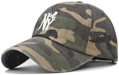 NY Taube bestickt Denim Baseball Caps Herren Klassische Outdoor Cap Baseball Cap Unisex Baseball Cap Truck Fahrer Hut Papa