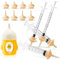 Siyyim Kitten Nursing Kit – BPA-Free Silicone Bottle, Syringes & Teats – Safe Feeding for Newborn Kittens, Puppies & Small Animals