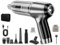 Aspirateur Vortex Compact Pro, Voiture Puissant sans Fil, Portable Aspirateur Convient Aux Poils d'animaux, Aux Voitures et à Un Domestique (1x Gris Argenté + 1 Brosse à Plancher + 6 Embouts)