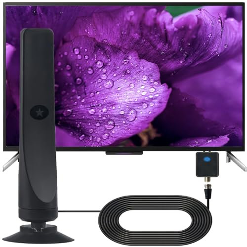 DVBT2 Antenne Wavemax Festberg Hitenna TV Antennes,Rewave Antenna 2025,Antenne für den Innenbereich mit starkem Signal, 30dBi Smart-TV-Antennens für den Außenbereich HD/4K
