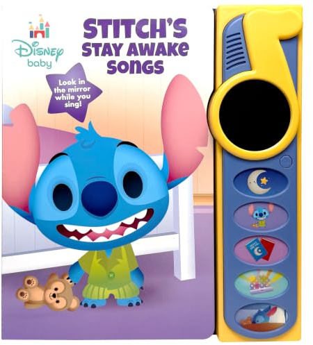 Disney Baby: Stitch’s Stay Awake Songs Sound Book - PI Kids