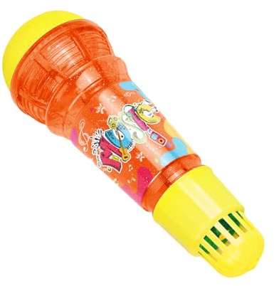 carotoe Kids Echoes Microphone Toy Magical Amplifying Karaoke Game Mic For Toddler Perfect For Birthday Parties And Picnics Children's Karaoke Mic