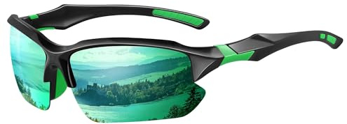 suoso Fahrradbrille-Herren-Damen-Schnelle Brille Rave-Sportbrille Herren-Rennrad Brille-Sonnenbrille-Herren-Polarisiert-Sunglasses Men-Skibrille Brille-UV400 Schutz-Radsportbrillen,9