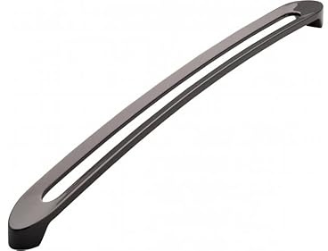 SIRO Möbelgriff Boizenburg, Modern, Design, Druckguss anthrazit, 340 mm x 29 mm x 25 mm, LA 320 mm, 2374-340ZN16