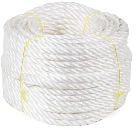 Flandria Corde Polypropylène Ø 14 mm Couronne 100 m, Blanc