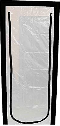 Oypla Heavy Duty Reusable Zip Door Dust Barrier Guard Protection Kit