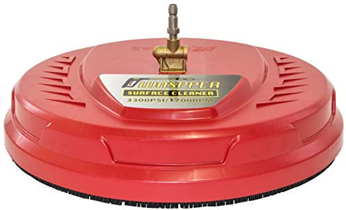 ✦ Himore Idropulitrice ad alta pressione di superfici ✦ 3300 PSI Rated Scrubber con due ugelli rotanti, ¼” Connettore rapido, adatto ai superfici verticali ed orizzontali (SB000-PSC02)