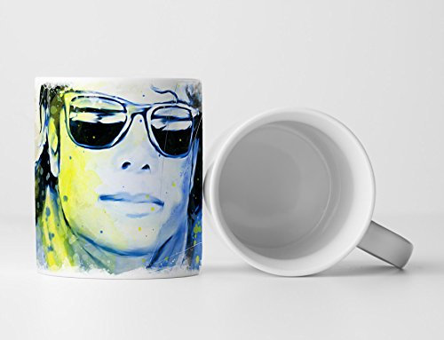Michael Jackson II Tasse als Geschenk, Design Sinus Art