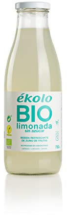 Ekolo Limonada Sin Azúcar Ecológica, 6 Botellas x 750 ml, 4500 ml