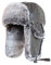 SK Studio Wintermütze mit Ohrenklappen, Warme Baumwolle Trappermütze Hut Unisex Fliegermütze Fellmütze Erwachsenen für Herren Schwarzes Leder L