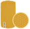 Baumwolle 100% Baby Strickdecke Kuschelige Decke ideal als Baby Decke, Erstlingsdecke, Wolldecke oder Baby Kuscheldecke 80x100 I 100x120 (1032) (Senf, 100 x 120)