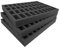 Navara GamesWorkshop Figurenkoffer für 120 Truppen auf 25 mm Basis, ideal für 12 Truppen mit 10 Truppen auf 25 mm Basen, bis zu 50 mm Höhe (insgesamt 120 Figuren) Inklusive einem oberen Pad