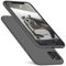 DTTO Compatible with iPhone 11 Pro Max Case, [Romance Series] Silicone Cover [Enhanced Camera and Screen Protection] with Honeycomb Grid Cushion for iPhone 11 Pro Max 2019 6.5, Space Gray